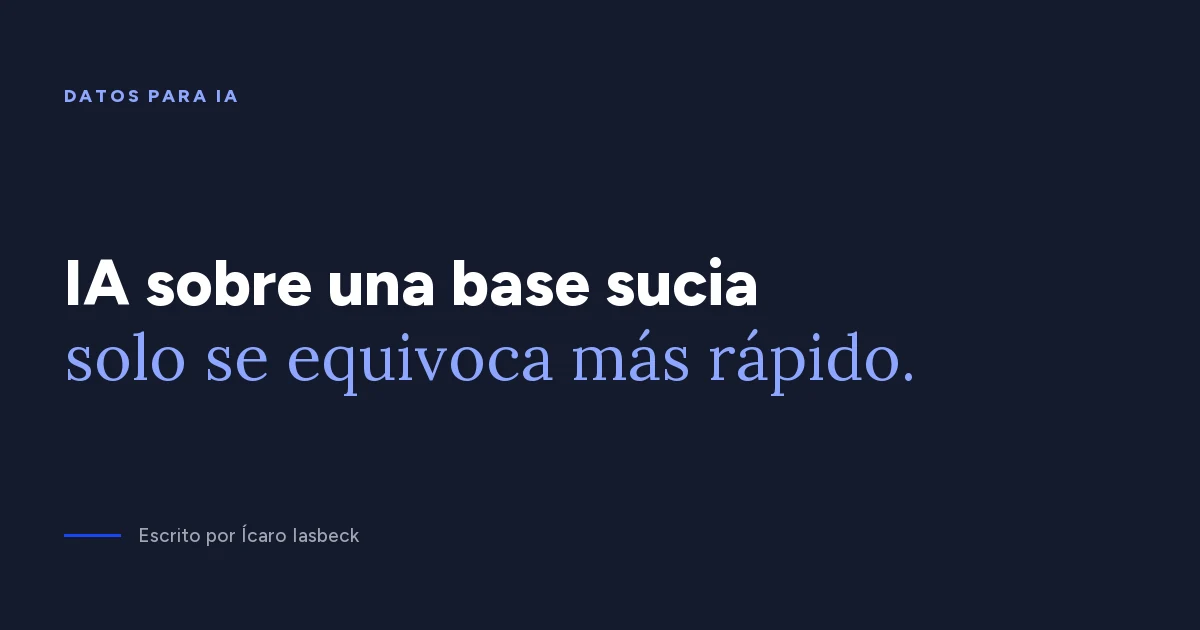 Datos para IA en el CRM: el mínimo para 5 casos de uso