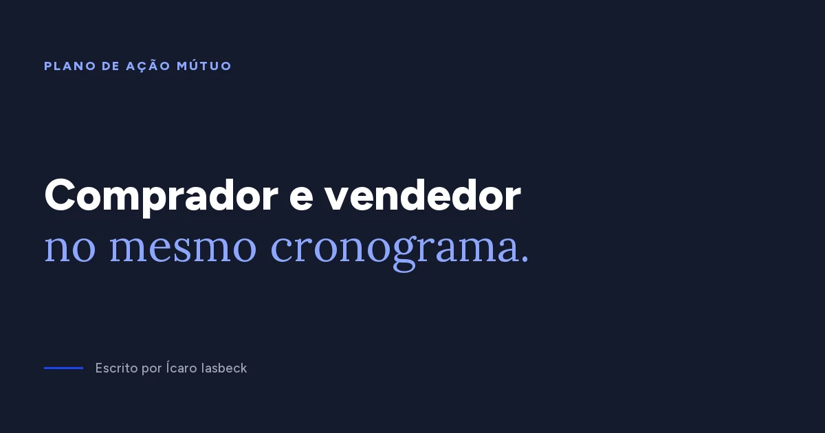 Plano de ação mútuo: como acelerar a venda complexa