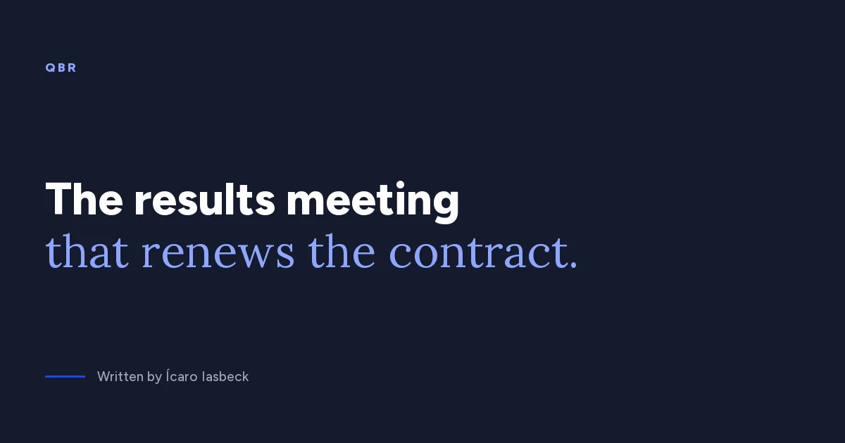 QBR: how to run a quarterly business review in 60 minutes