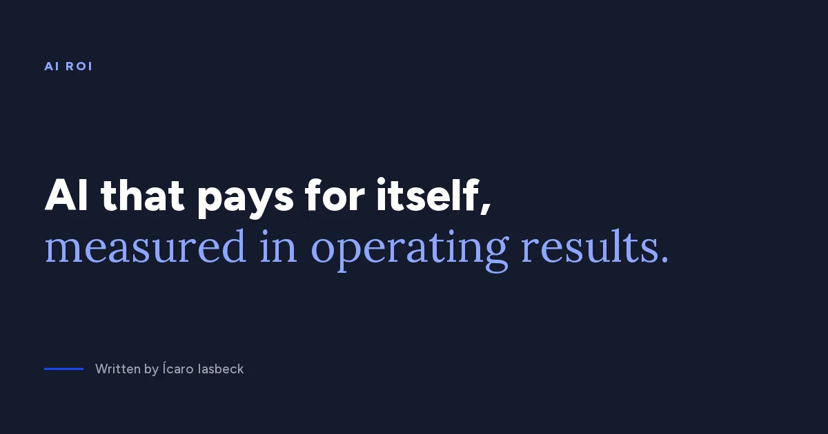AI ROI: how to measure whether AI is paying off